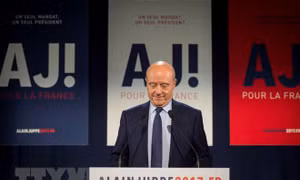 Cựu Thủ tướng Alain Juppe rời khỏi đảng đối lập chính của Pháp