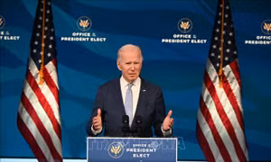 ​Tổng thống đắc cử Mỹ J.Biden xác nhận đề cử vị trí Bộ trưởng Tư pháp