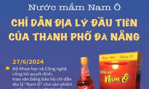 Nước mắm Nam Ô: Chỉ dẫn địa lý đầu tiên của thành phố Đà Nẵng