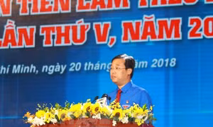 Bí thư thứ Nhất Trung ương Đoàn Lê Quốc Phong giữ chức Chủ tịch Trung ương Hội Liên hiệp Thanh niên Việt Nam