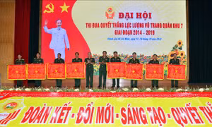 Đại hội Thi đua quyết thắng Lực lượng vũ trang Quân khu 7