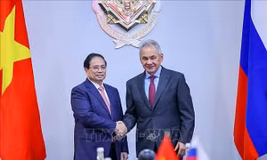 Thủ tướng Phạm Minh Chính tiếp Thư ký Hội đồng An ninh Liên bang Nga