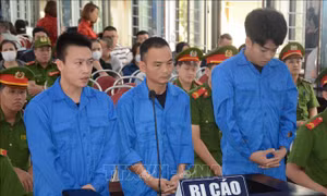 Đà Nẵng: Xét xử lưu động vụ 3 đối tượng hành hung nhân viên gác chắn tàu