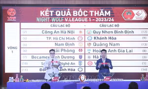 Lễ bốc thăm, xếp lịch thi đấu các giải bóng đá chuyên nghiệp quốc gia