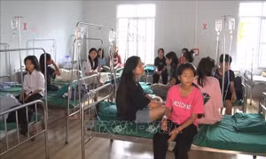 55 học sinh đau bụng, buồn nôn sau tiệc liên hoan Trung thu ở trường