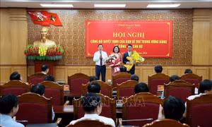 Công bố Quyết định của Ban Bí thư về công tác cán bộ tại tỉnh Lai Châu