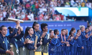 Olympic 2024: Brazil thêm một lần lỡ hẹn với HCV bóng đá nữ 