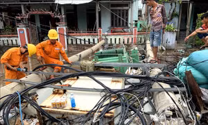 Đảm bảo an toàn lưới điện, giảm thiệt hại do mưa bão