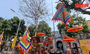 Về thăm ngôi đình cổ nghìn năm tuổi thờ Thánh Khỏa Ba Sơn