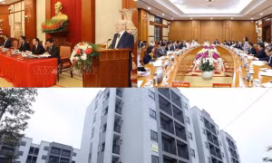 Tổng Bí thư Nguyễn Phú Trọng phát biểu. Ảnh: Trí Dũng/TTXVN