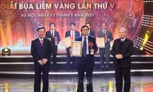 TTXVN giành Giải A Búa liềm vàng lần thứ V: Động lực để tiếp tục dấn thân