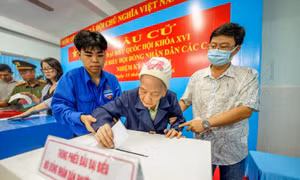 Những lá phiếu đầy trách nhiệm của 'cử tri đặc biệt' tại TP Hồ Chí Minh