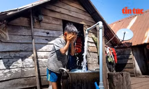 Phấn đấu 100% dân cư nông thôn được sử dụng nước sạch, an toàn