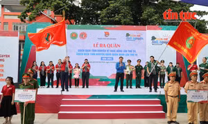 TP Hồ Chí Minh: Ra quân chiến dịch 'Kỳ nghỉ hồng' và 'Hành quân xanh' 2025