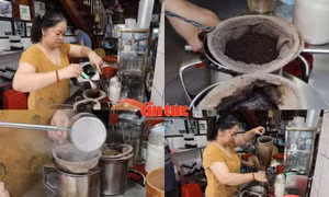Cà phê vợt ba thế hệ ở TP Hồ Chí Minh giữ hương vị xưa suốt 80 năm