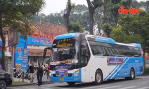 Chuyến xe mùa Xuân đưa người lao động về quê sum họp cùng gia đình