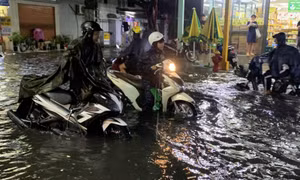 Cảnh báo mưa lớn diện rộng tại Nam Bộ, đề phòng ngập lụt và sạt lở