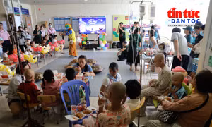 ‘Bữa tiệc Ước mơ’ tiếp thêm động lực cho bệnh nhi ung thư