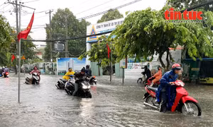 TP Hồ Chí Minh chiều và đêm tiếp tục có mưa to, đề phòng dông lốc