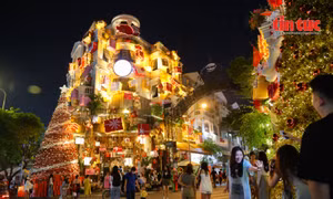 TP Hồ Chí Minh rực rỡ sắc màu Giáng sinh hấp dẫn giới trẻ