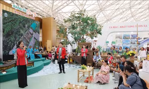 Sôi động hoạt động văn hóa - nghệ thuật tại Triển lãm thành tựu đất nước