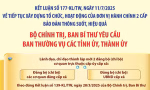 Kết luận số 177-KL/TW: Các nhiệm vụ của ban thường vụ các tỉnh ủy, thành ủy