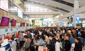 Tăng kỷ lục, ngành hàng không phục vụ 3,6 triệu hành khách trong dịp Tết