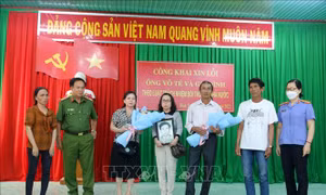 Công khai xin lỗi người bị khởi tố, tạm giam oan