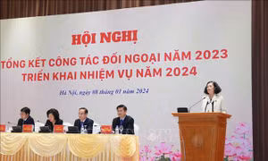 Phát huy vai trò tiên phong của đối ngoại, thực hiện các mục tiêu Đại hội XIII của Đảng