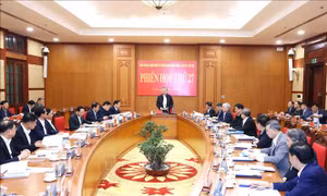 Phiên họp thứ 27 của Ban Chỉ đạo Trung ương về phòng, chống tham nhũng, lãng phí, tiêu cực