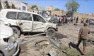 Đánh bom xe liên hoàn tại Somalia khiến ít nhất 9 người thiệt mạng