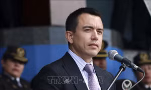 Ông Daniel Noboa tuyên thệ nhậm chức Tổng thống Ecuador