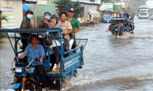Quốc lộ 1A đoạn giáp ranh Sóc Trăng-Hậu Giang đang 'kêu cứu'