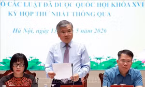 Công bố Lệnh của Chủ tịch nước về 9 luật được Quốc hội thông qua