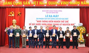 Tạp chí Cộng sản ra mắt ấn phẩm đặc biệt về khơi thông điểm nghẽn thể chế