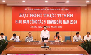 Hà Nội rà soát các chỉ tiêu kinh tế để có giải pháp hoàn thành
