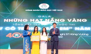 30 tác phẩm xuất sắc đoạt giải cuộc thi 'Thầy cô trong mắt em' 