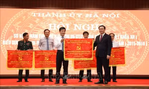 Hà Nội biểu dương tổ chức Đảng, đảng viên tiêu biểu