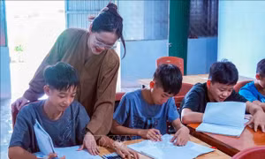 Lớp học '0 đồng' lan tỏa tri thức trong dịp hè