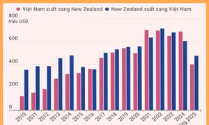 Quan hệ thương mại Việt Nam - New Zealand