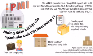 Ngành sản xuất Việt Nam dẫn đầu ASEAN