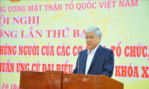 Thông qua danh sách 205 người ứng cử đại biểu Quốc hội