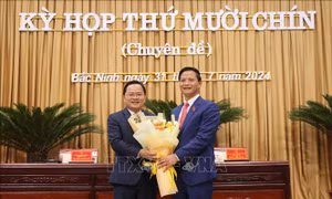 Phê chuẩn kết quả bầu Chủ tịch Ủy ban nhân dân tỉnh Bắc Ninh