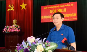Đoàn Đại biểu Quốc hội thành phố Hà Nội tiếp xúc cử tri trước Kỳ họp thứ 9, Quốc hội khóa XIV