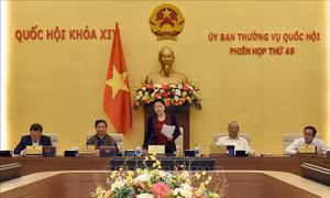 Khai mạc Phiên họp thứ 49 của Uỷ ban Thường vụ Quốc hội