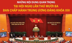 Những nội dung quan trọng tại Hội nghị Trung ương 13, Khóa XIII