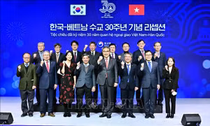 Lễ kỷ niệm 30 năm thiết lập quan hệ ngoại giao Việt Nam - Hàn Quốc tại Seoul