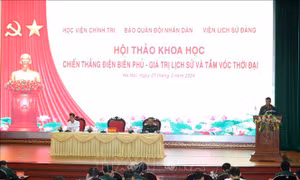 Khẳng định tầm vóc thời đại của chiến thắng Điện Biên Phủ