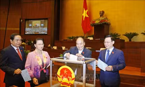 Quốc hội bầu một số Phó Chủ tịch Quốc hội