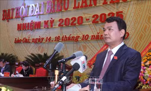 Đồng chí Đặng Xuân Phong được bầu giữ chức Bí thư Tỉnh ủy Lào Cai 